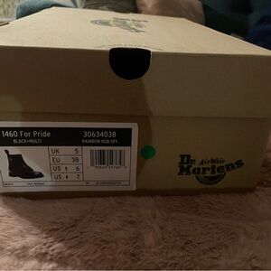 Dr. Martens Black Multi Combat Boots